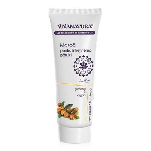 Masca Par cu Ginseng si Argan 250ml Viva Natura — preț și oferte