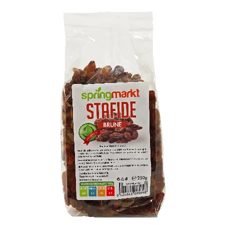 Stafide brune 250gr, springmarkt — preț și oferte