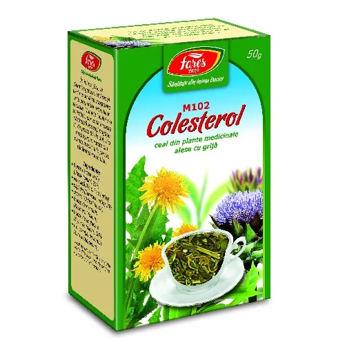 Ceai Colesterol 50gr Fares — preț și oferte
