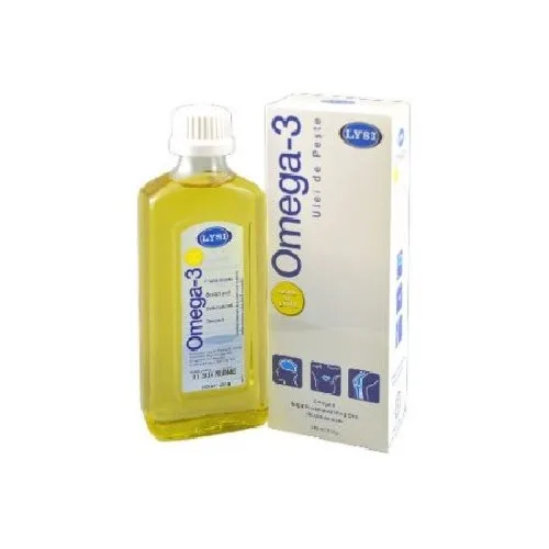 Omega-3 Ulei Pur de Peste cu aroma de Lamaie 240ml Lysi — preț și oferte