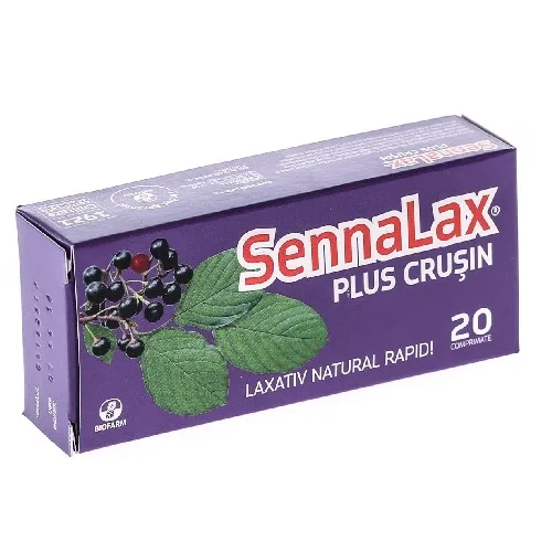 Sennalax Plus Crusin 20cpr Biofarm — preț și oferte