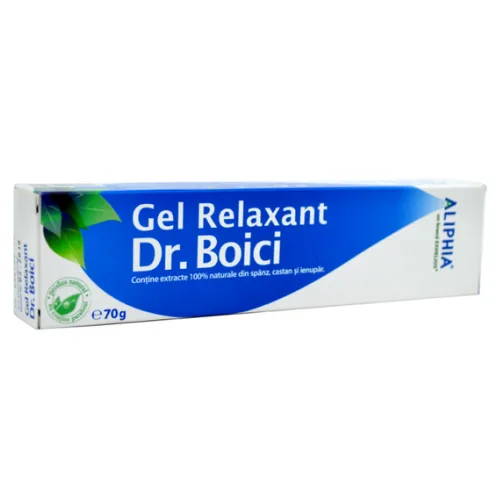 Gel Relaxant Spanz, Castan si Ienupar, Dr.Boici 70g, Exhelios — preț și oferte