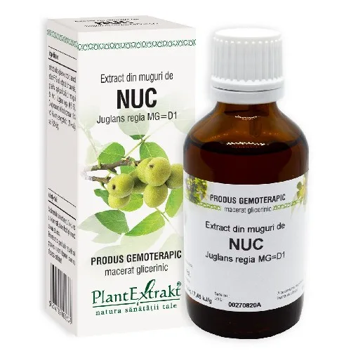 Extract din Muguri de Nuc 50ml Plantextrakt — preț și oferte
