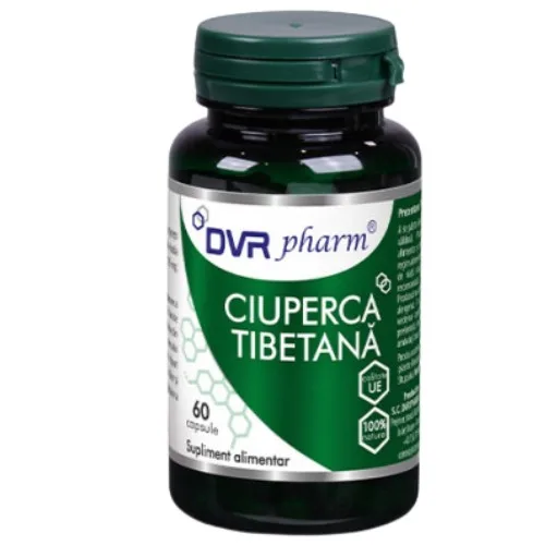Ciuperca Tibetana, 60cps, DVR Pharm — preț și oferte