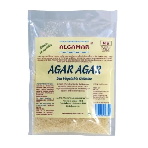 Agar Agar Fulgi 50gr Algamar — preț și oferte