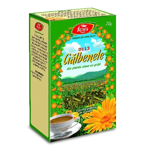 Ceai de Galbenele 20gr Fares — preț și oferte