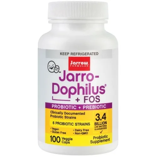 Jarro Dophilus + FOS, 100cps, Jarrow Formulas — preț și oferte