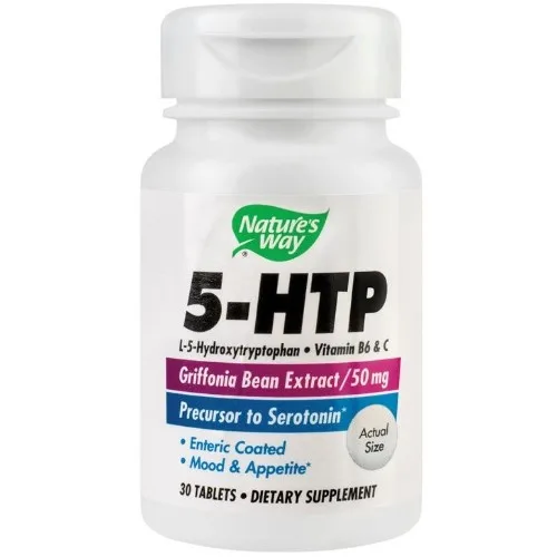 5-HTP, 30cps, Natures Way — preț și oferte