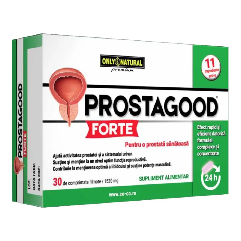 Prostagood Forte, 30 comprimate, Only Natural — preț și oferte