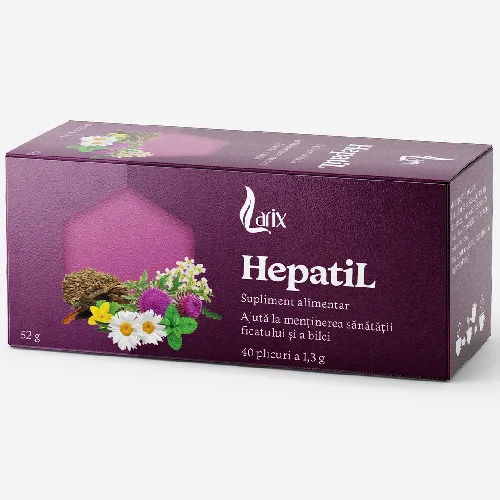 Ceai Hepatil 40 Doze Larix — preț și oferte