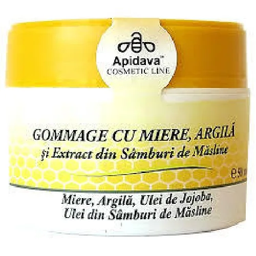 Gomaj cu Miere si Argila 50ml Apidava — preț și oferte