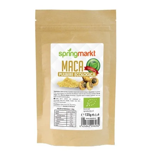 Maca pulbere ecologica, 125g, springmarkt — preț și oferte