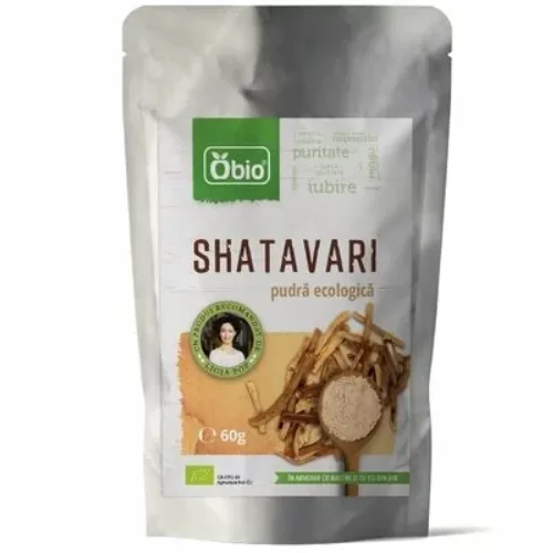 Shatavari Pulbere, 60gr, Obio — preț și oferte