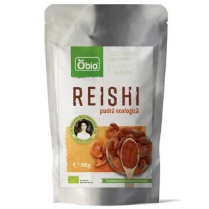 Reishi Pulbere Raw Bio 60gr Obio