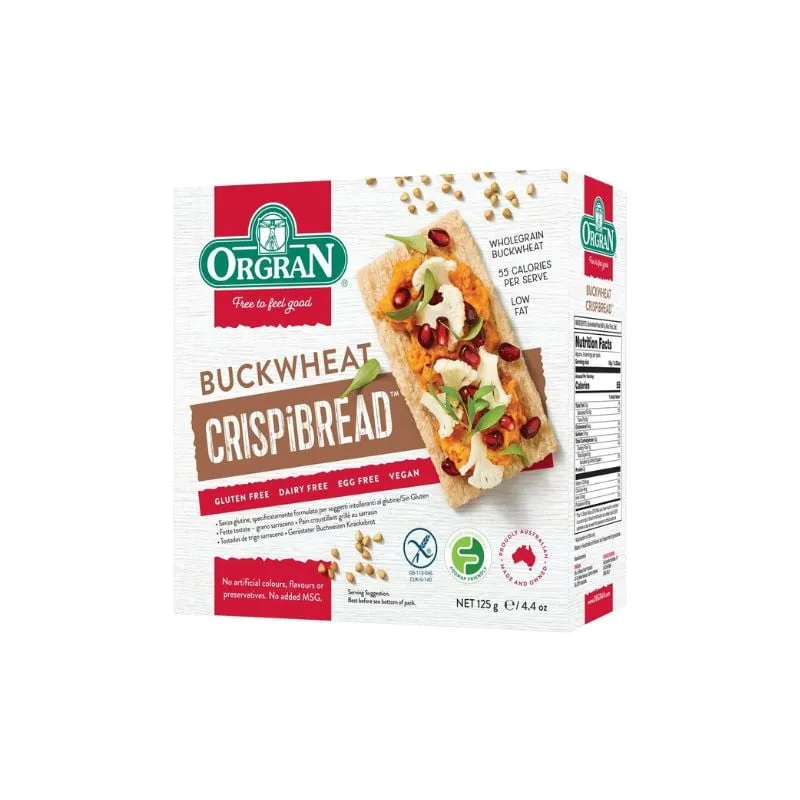 Paine uscata din Hrisca, 125g, ORGRAN — preț și oferte