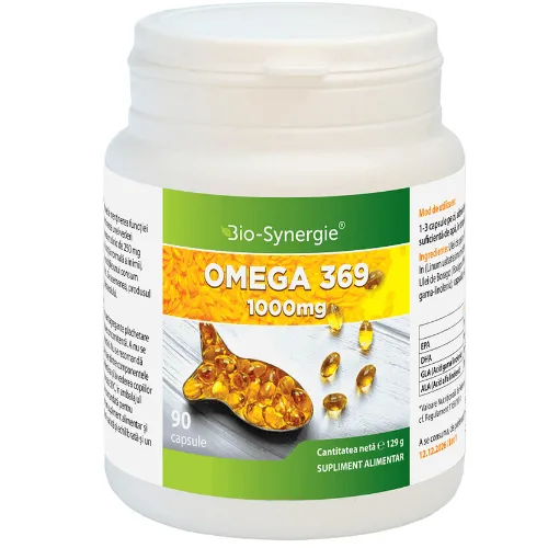 Omega 3-6-9 90cps Bio Synergie — preț și oferte