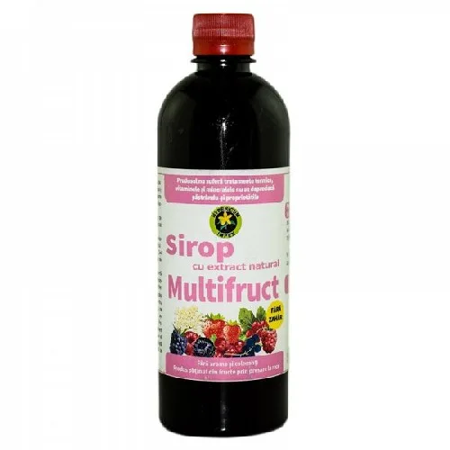 Sirop Multifruct Fara Zahar 500ml Hypericum — preț și oferte
