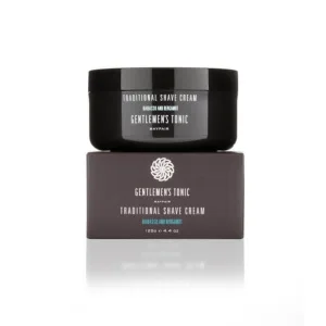 Crema de barbierit traditionala Babassu&Bergamot, 125ml, Gentlemen's Tonic