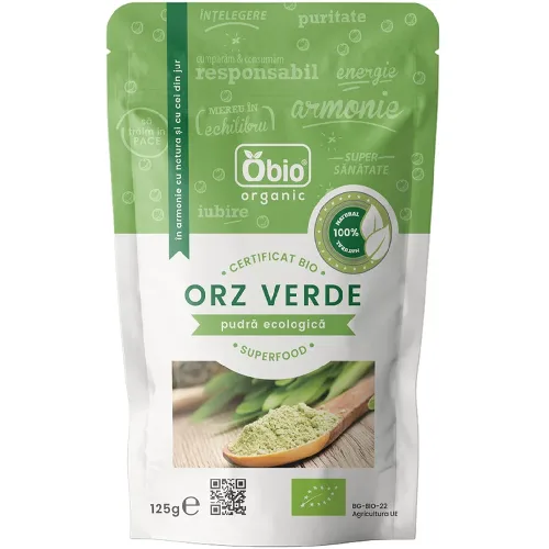 Orz Verde Pulbere Bio 125gr Obio — preț și oferte