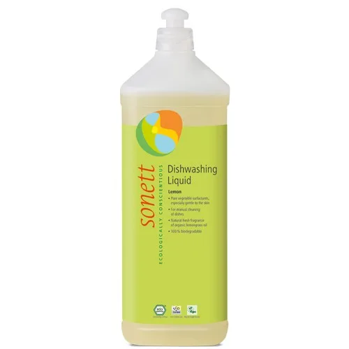 Detergent Ecologic pentru Spalat Vase cu Lamaie 1l Sonett — preț și oferte