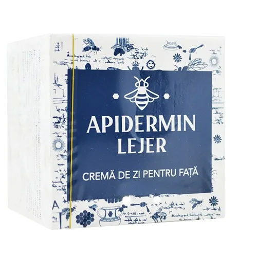 Apidermin Crema Lejera Hidratanta de Zi (SPF 15) 50ml — preț și oferte