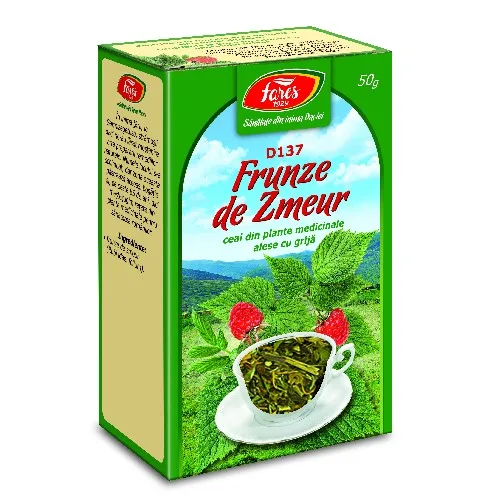 Ceai de Frunze de Zmeur 50gr Fares — preț și oferte