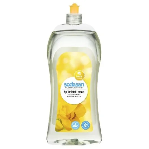 Detergent Lichid Ecologic pentru Vase cu Lamaie 1l Sodasan — preț și oferte