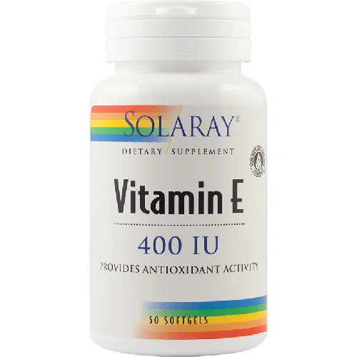 Vitamin E 400UI, 50cps, Solaray — preț și oferte