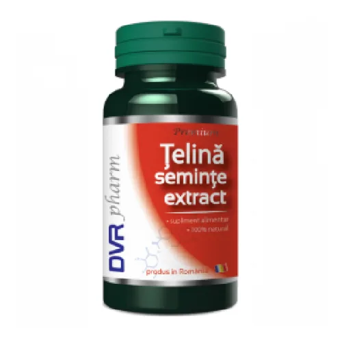 Telina seminte extract, 60cps, DVR Pharm — preț și oferte