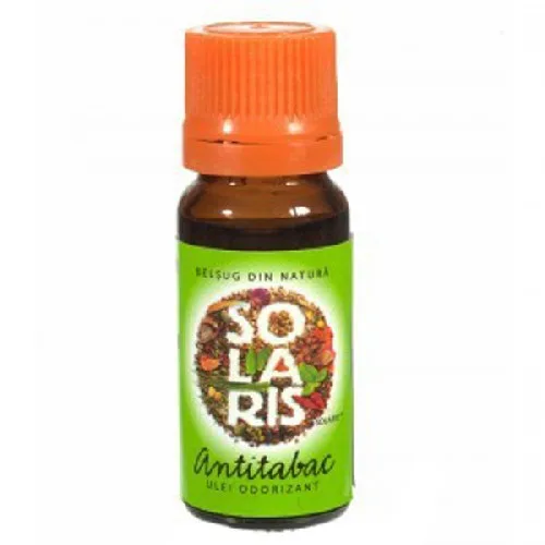 Ulei Aromaterapie Antitabac 10ml Solaris — preț și oferte