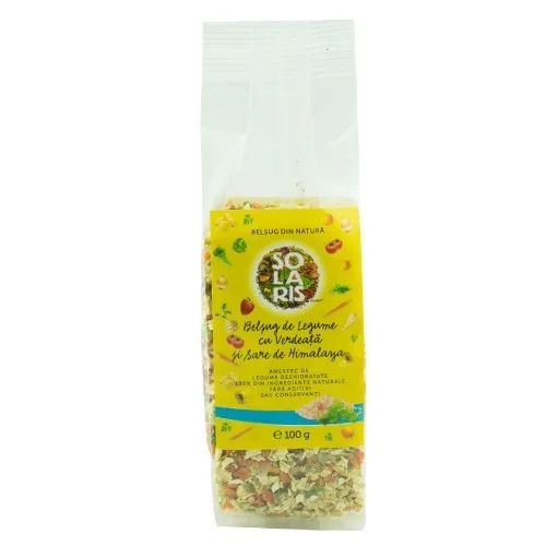 Belsug de Legume cu Verdeata si Sare de Himalaya 100g Solaris — preț și oferte