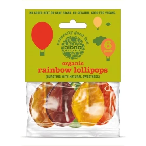 Acadele Rainbow Bio 6buc Fara Zahar Biona — preț și oferte