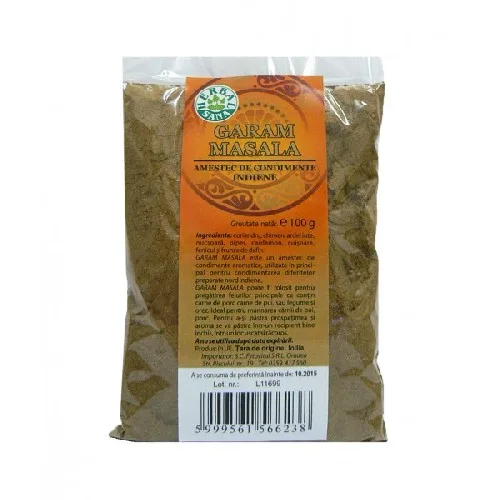 Garam Masala (amestec de Condimente Indian) 100gr Herbavit — preț și oferte