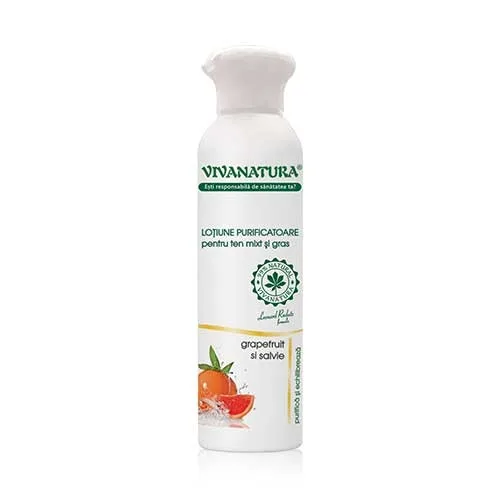Lotiune Purificatoare pentru Ten Mix si Gras 150ml Vivanatura — preț și oferte