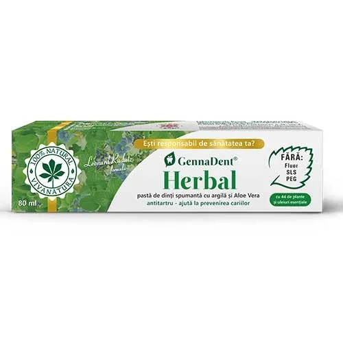 Pasta Dinti Herbal 80ml Vivanatura — preț și oferte