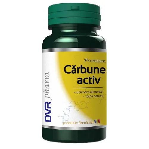 Carbune Activ, 60cps, DVR Pharm — preț și oferte