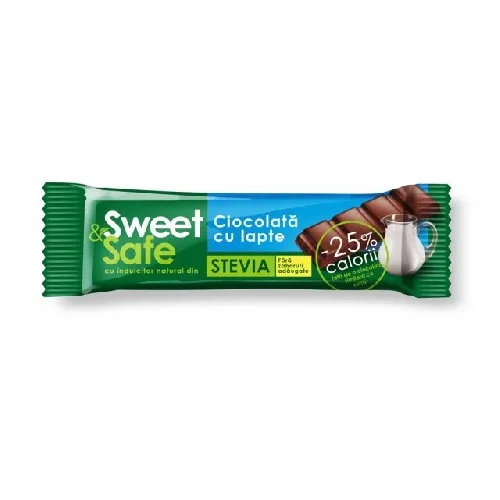 Ciocolata cu lapte cu Stevia 25g Sly — preț și oferte