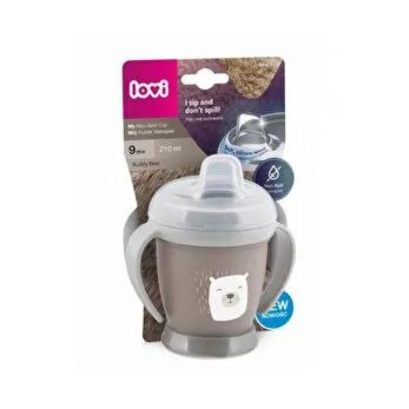LOVI Cana Mea Non-spill Junior Buddy Bear, 250 ml — preț și oferte