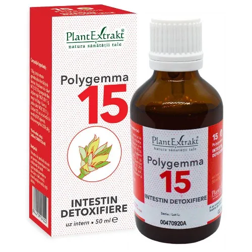Polygemma 15 Intestin 50ml Plantextrakt — preț și oferte