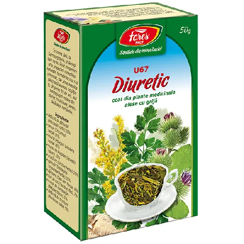Ceai Diuretic 50gr Fares — preț și oferte