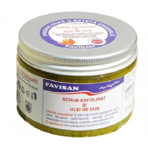Scrub Exfoliant 150ml Favisan — preț și oferte