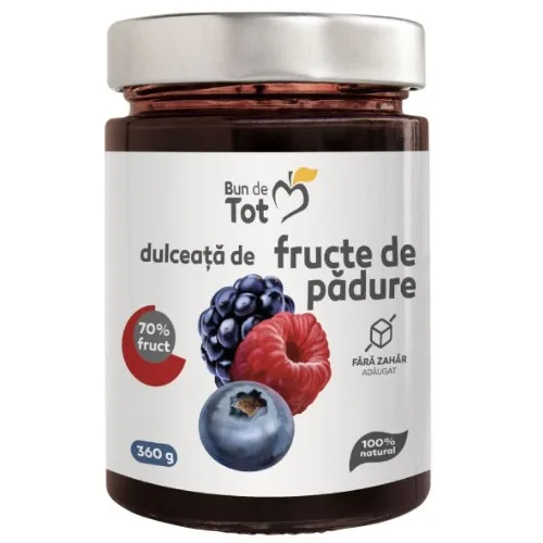 Dulceata de Fructe de Padure, 360g, Bun de Tot — preț și oferte