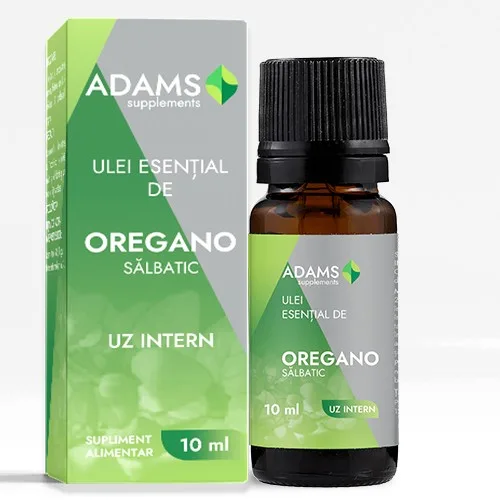 Ulei esential de Oregano salbatic, uz intern, 10ml, Adams Supplements ADAMS VISION — preț și oferte