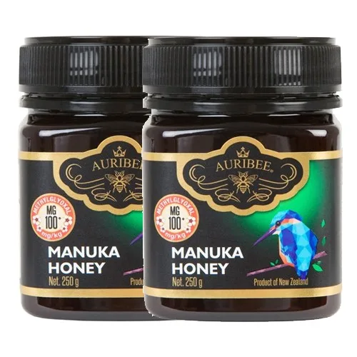 Pachet 1+1 Miere Manuka MG100+ 250gr Auribee — preț și oferte