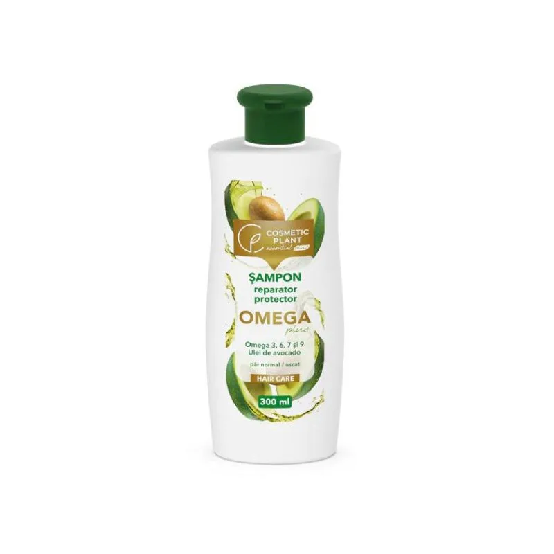 Cosmetic Plant Sampon reparator si protector cu Omega 3,6,7,9 si ulei de avocado, 300ml — preț și oferte