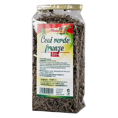 Ceai Verde, frunze, 100g, AdNatura — preț și oferte