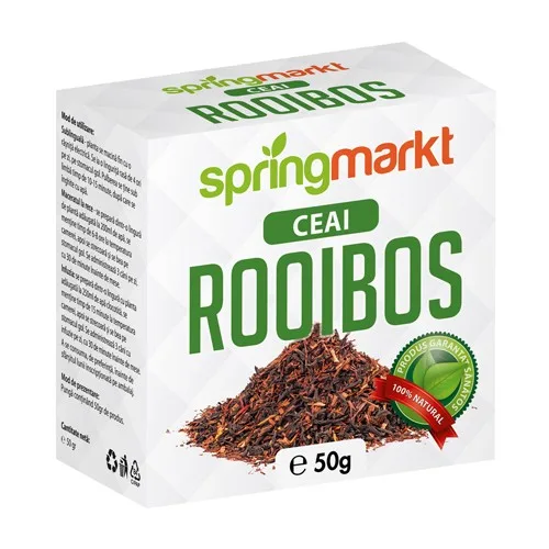 Ceai Rooibos 50gr sprngmarkt — preț și oferte