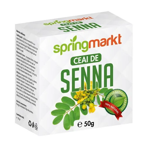 Ceai Senna Frunze 50gr springmarkt — preț și oferte