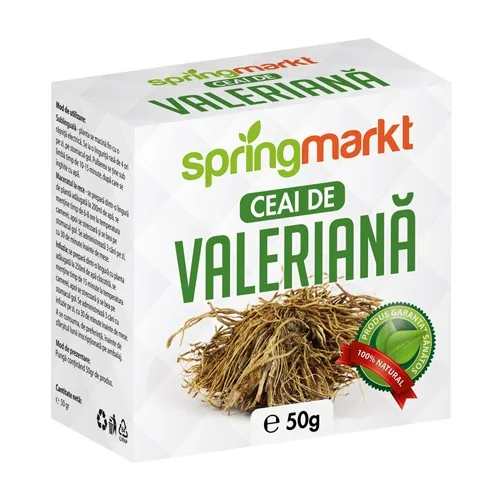 Ceai Valeriana 50gr springmarkt — preț și oferte