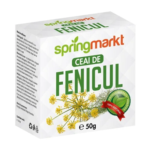 Ceai Fenicul Fructe 50gr springmarkt — preț și oferte